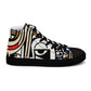 DMV 0019 Boho Women’s high top canvas shoes