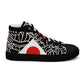 DMV 0069 Boho Women’s high top canvas shoes