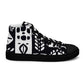 DMV 0009 Boho Women’s high top canvas shoes