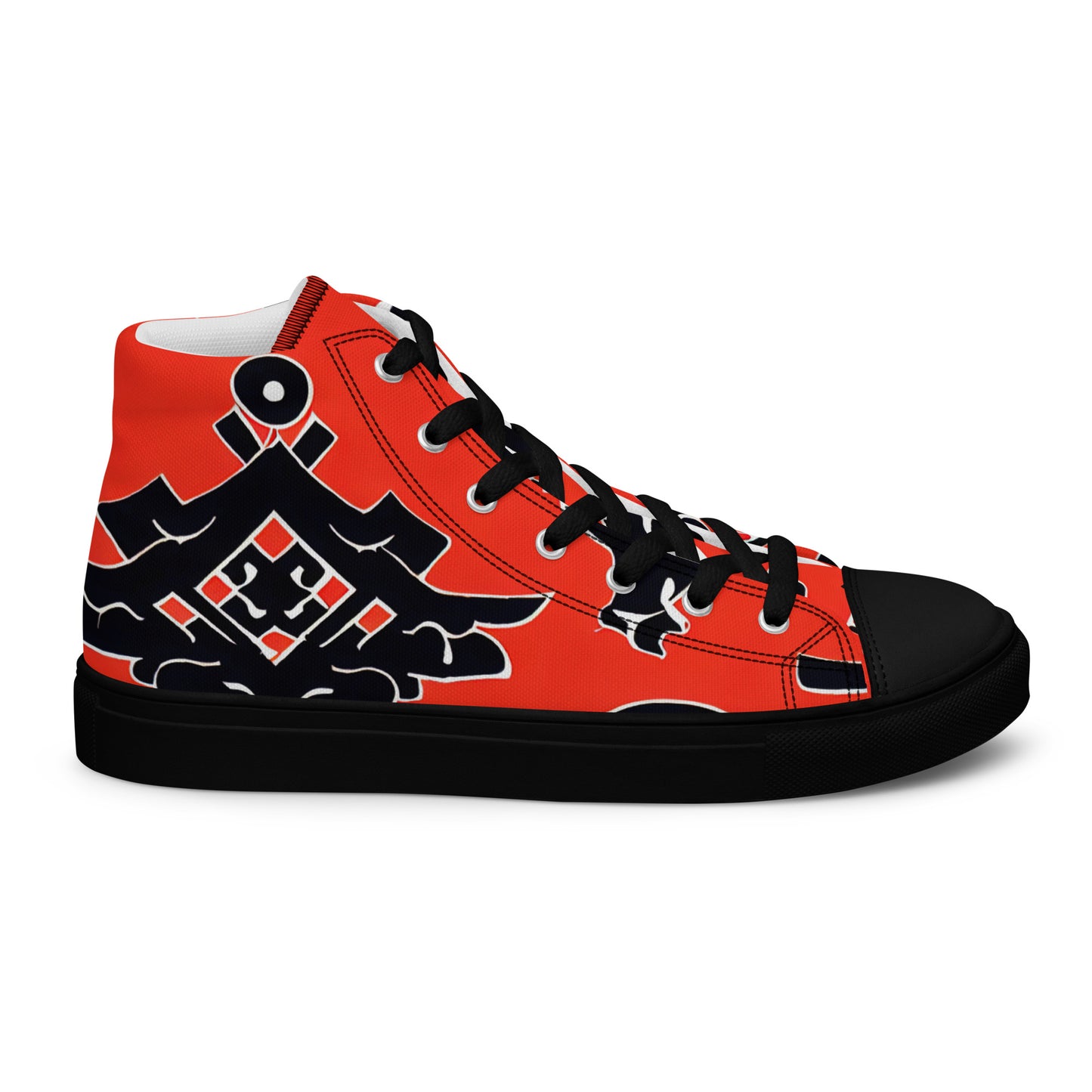 DMV 0038 Boho Women’s high top canvas shoes