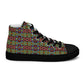 DMV 0118 Psy Artsy Women’s high top canvas shoes