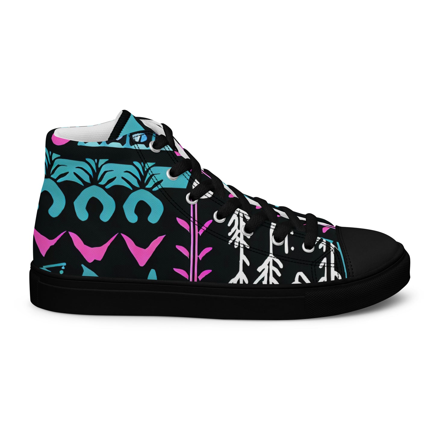 DMV 0122 Boho Women’s high top canvas shoes