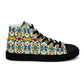 DMV 0102 Vintage Artsy Women’s high top canvas shoes