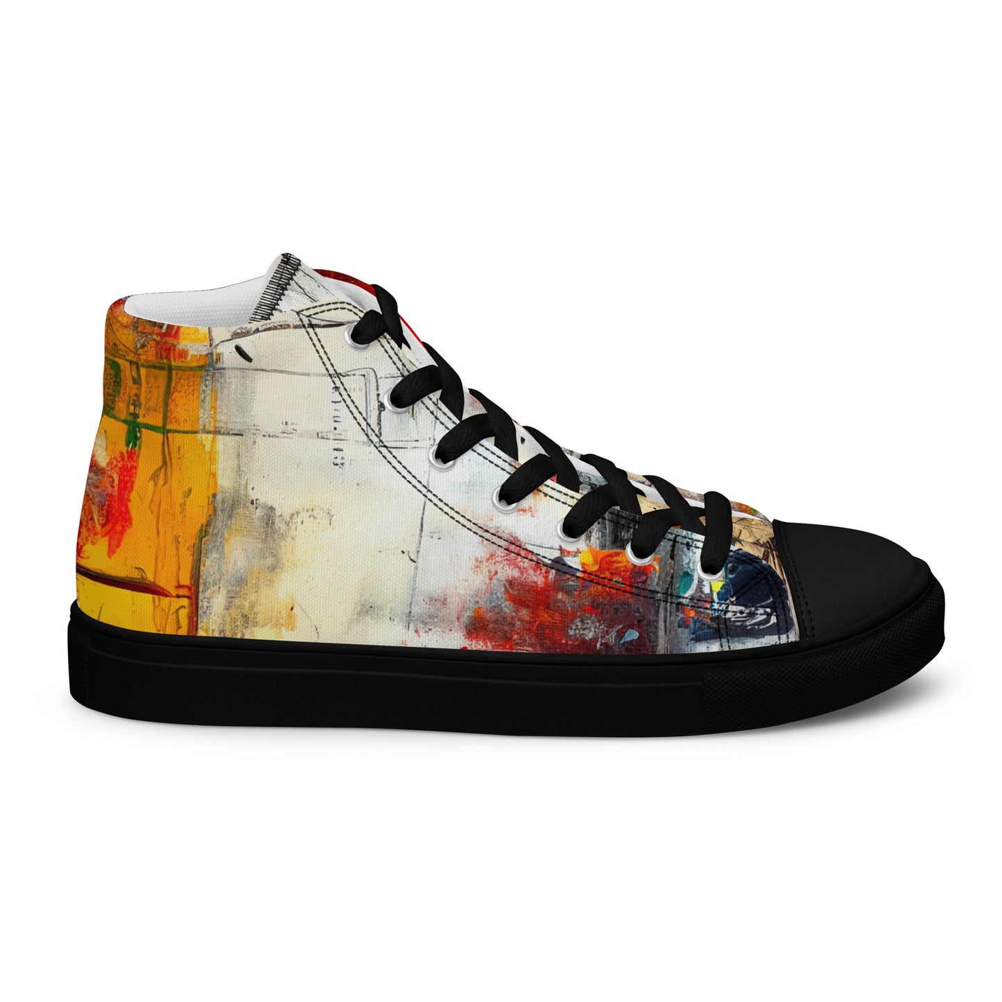 DMV 0263 Avant Garde Women’s high top canvas shoes