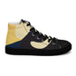 DMV 0421 Retro Art Women’s high top canvas shoes