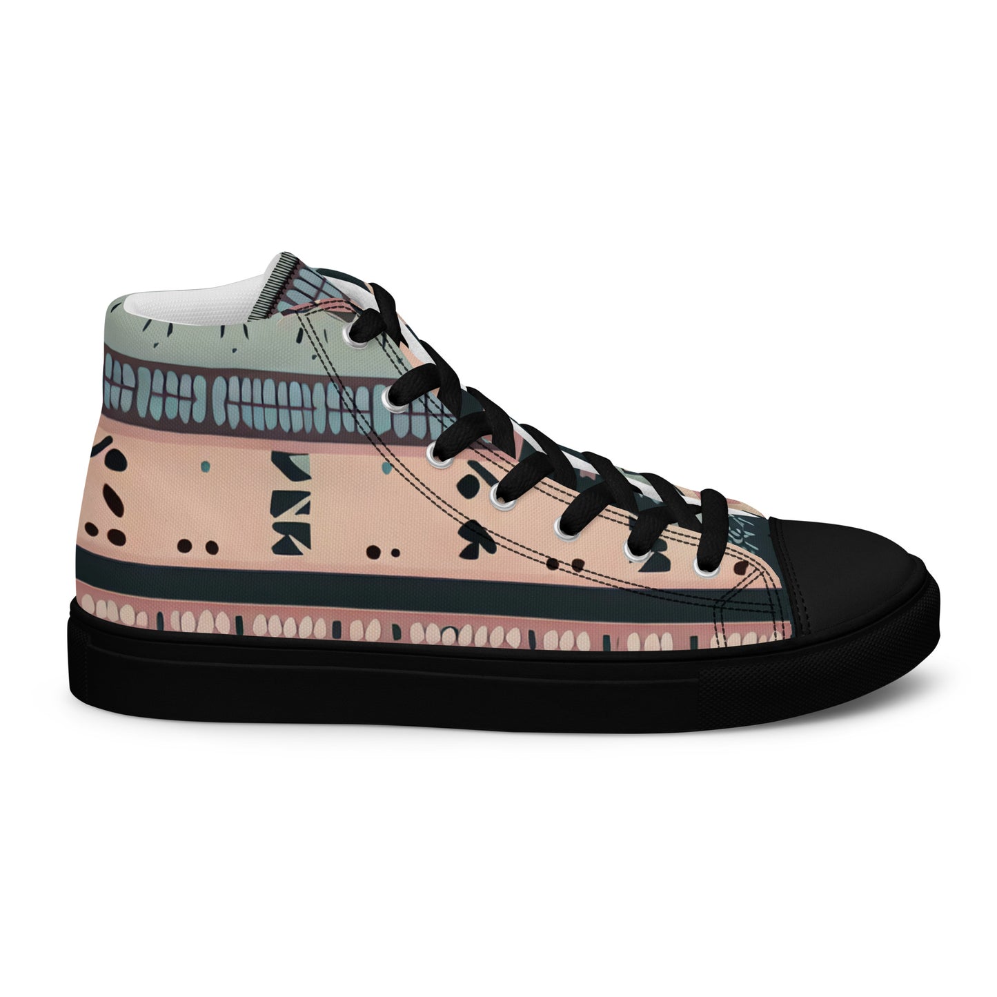 DMV 1294 Boho Women’s high top canvas shoes