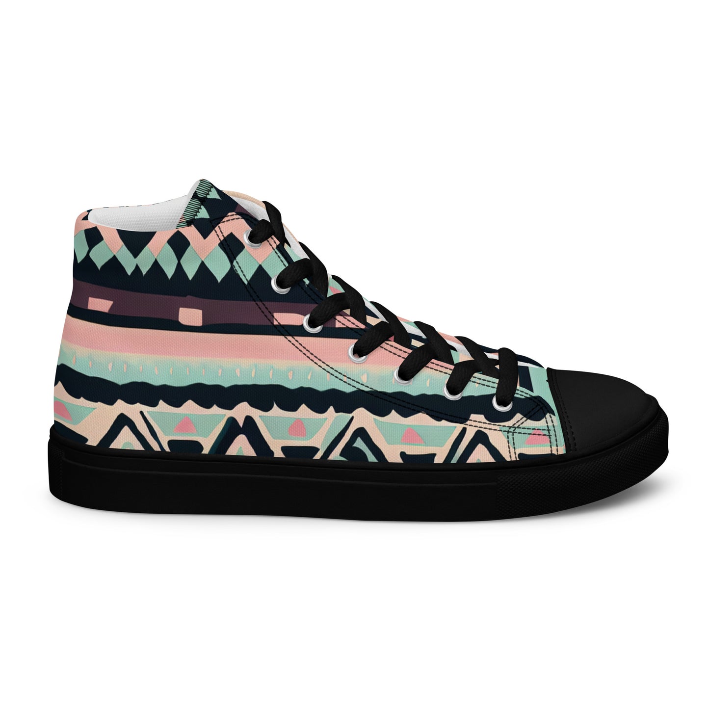 DMV 0451 Boho Women’s high top canvas shoes