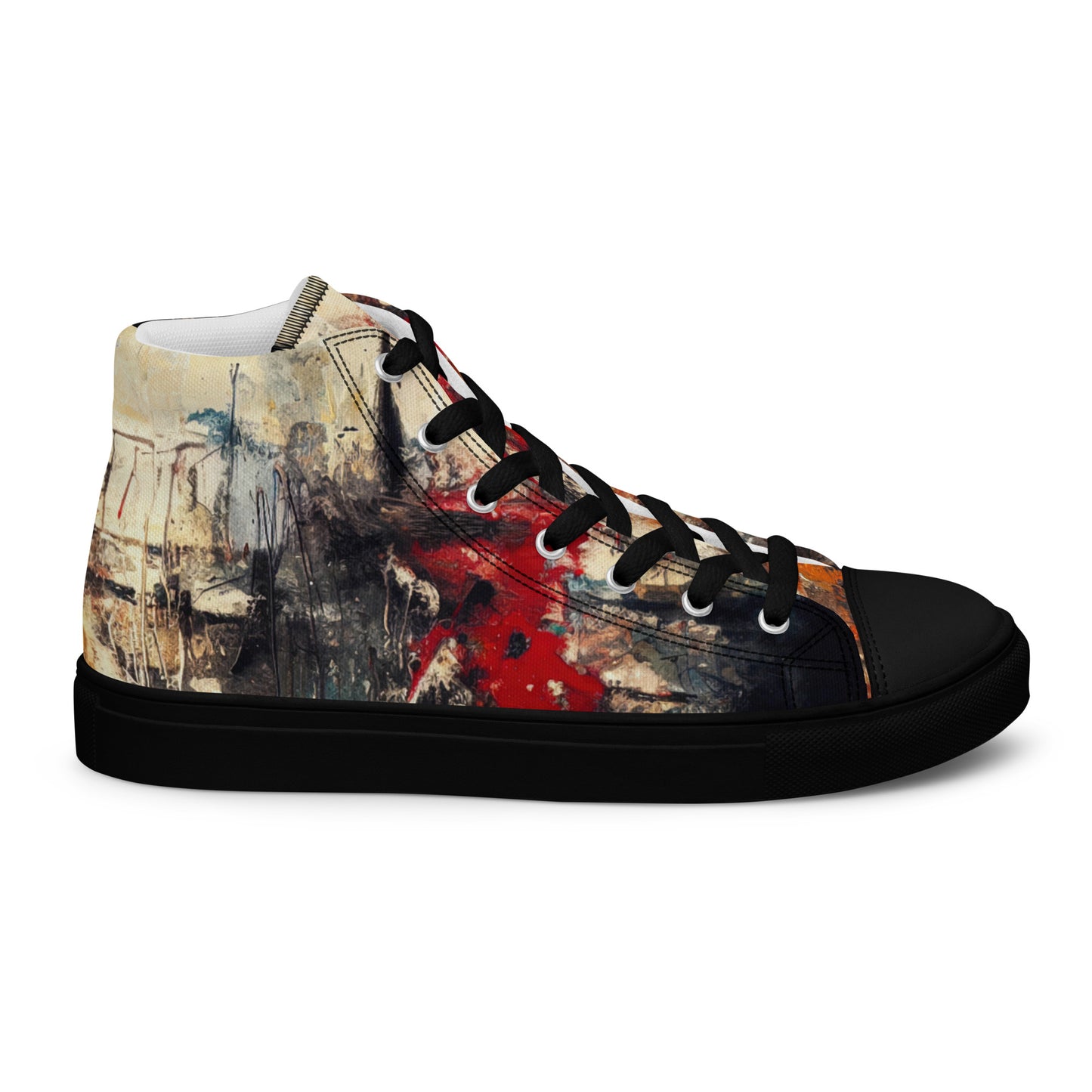 DMV 0848 Avant Garde Women’s high top canvas shoes