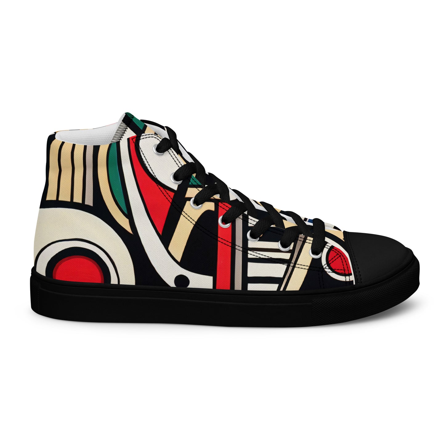 DMV 0708 Boho Women’s high top canvas shoes