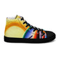 DMV 0731 Retro Art Women’s high top canvas shoes