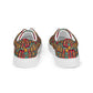 DMV 0796 Psy Artsy Women’s lace-up canvas shoes