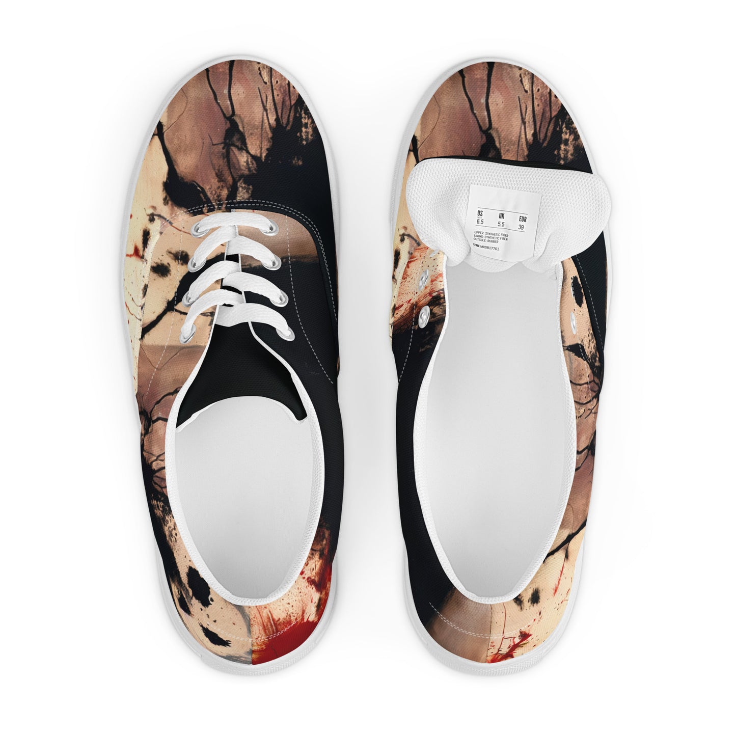 DMV 1716 Avant Garde Women’s lace-up canvas shoes