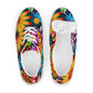 DMV 1980 Floral Women’s lace-up canvas shoes