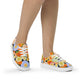 DMV 0004 Floral Women’s lace-up canvas shoes