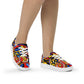 DMV 0051 Psy Art Women’s lace-up canvas shoes