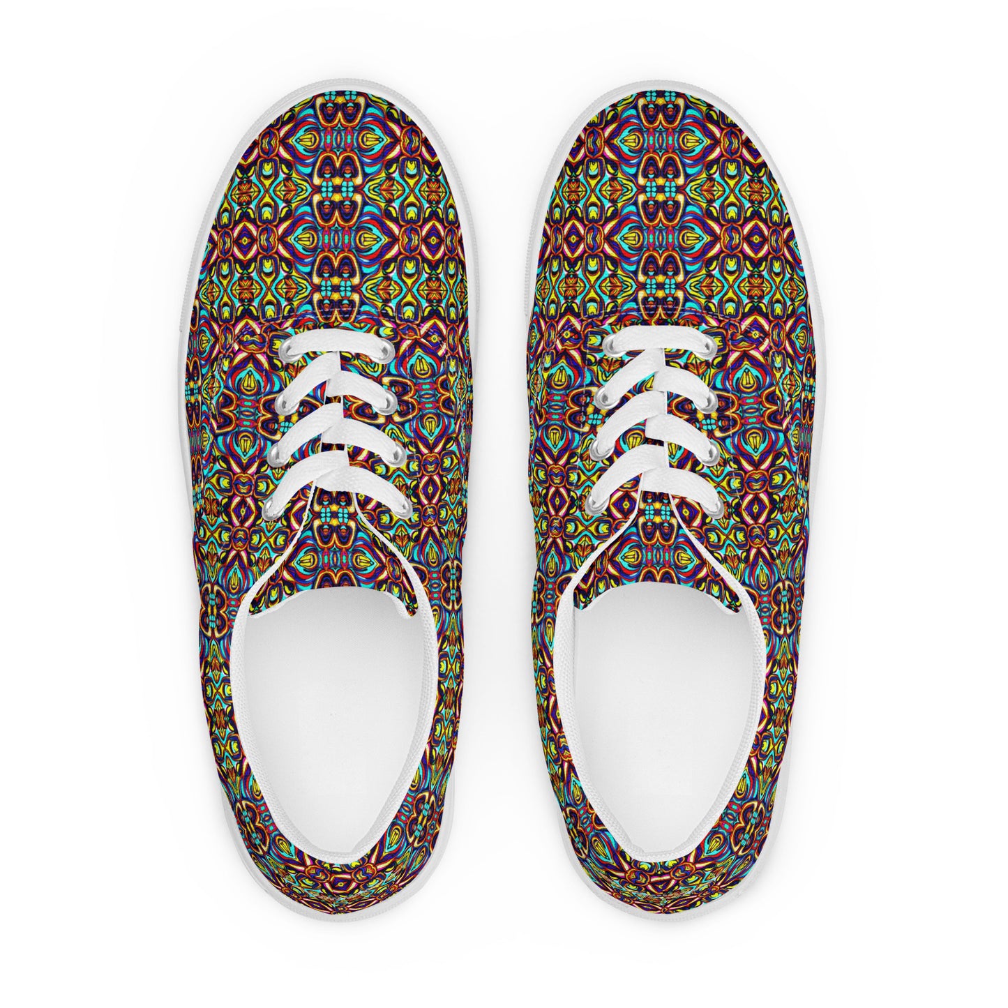 DMV 0118 Psy Artsy Women’s lace-up canvas shoes