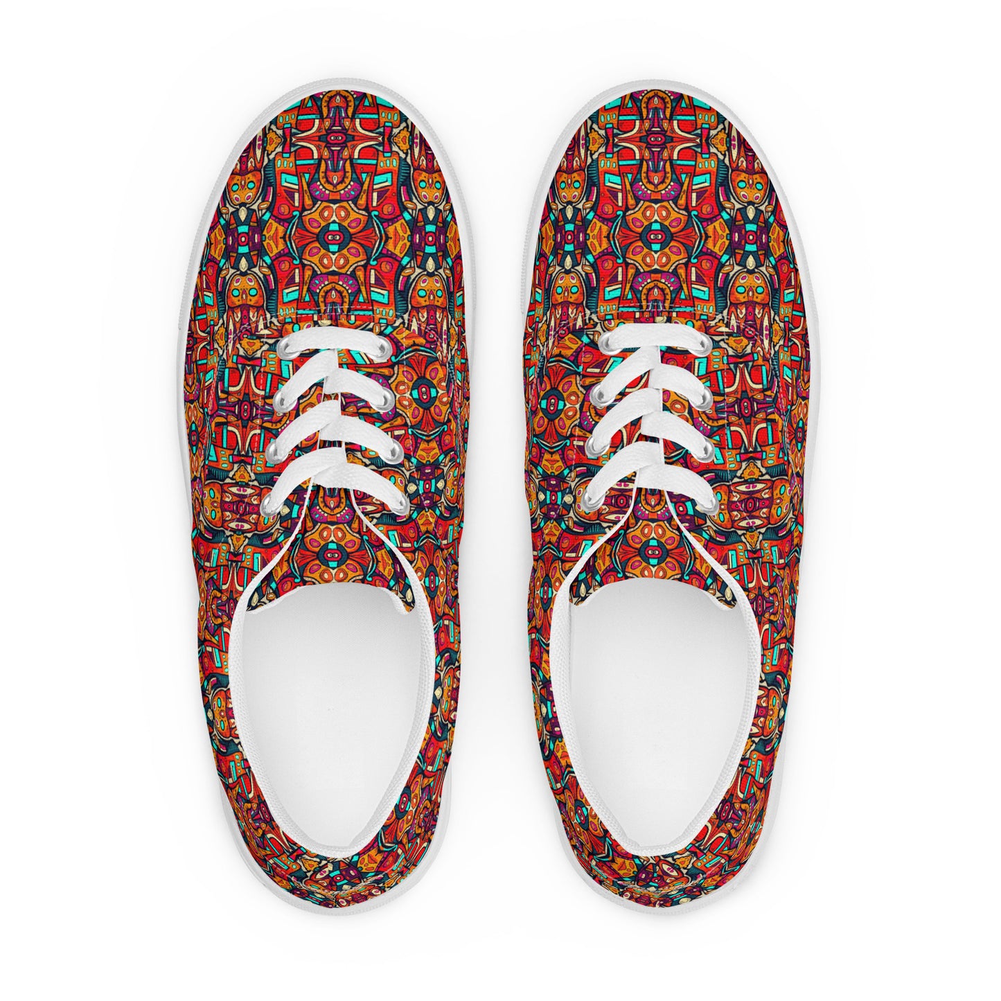 DMV 0110 Psy Artsy Women’s lace-up canvas shoes