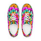 DMV 0250 Floral Women’s lace-up canvas shoes