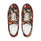 DMV 0107 Retro Art Women’s lace-up canvas shoes