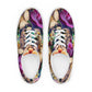 DMV 0206 Floral Women’s lace-up canvas shoes