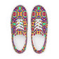 DMV 1357 Psy Artsy Women’s lace-up canvas shoes