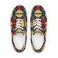 DMV 0186 Geo Boho Women’s lace-up canvas shoes