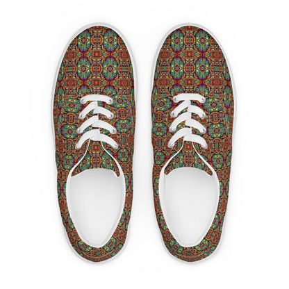 DMV 0200 Psy Artsy Women’s lace-up canvas shoes