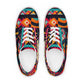 DMV 0409 Boho Women’s lace-up canvas shoes