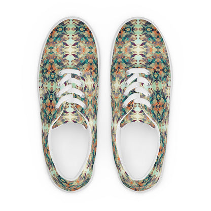 DMV 0408 Chic Boho Women’s lace-up canvas shoes