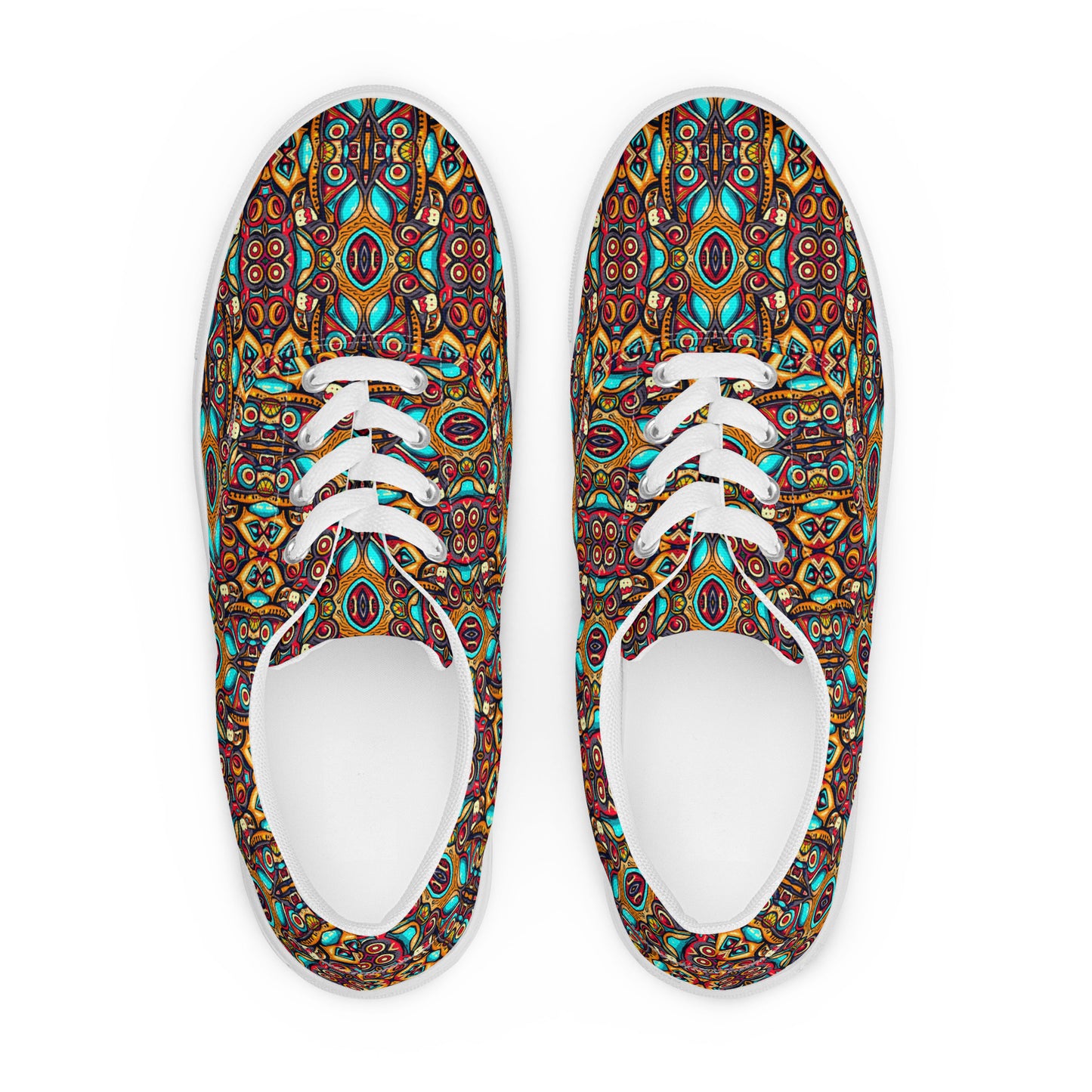 DMV 0426 Psy Artsy Women’s lace-up canvas shoes