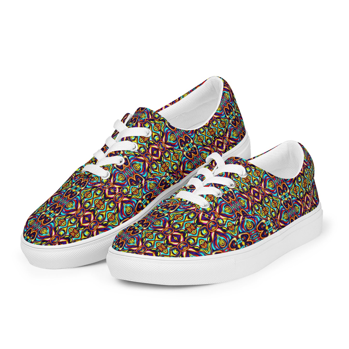 DMV 0118 Psy Artsy Women’s lace-up canvas shoes