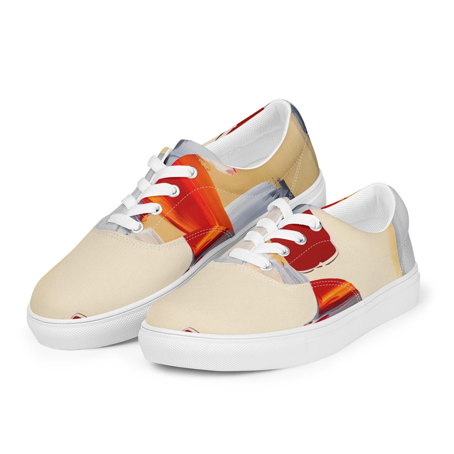 DMV 0128 Avant Garde Women’s lace-up canvas shoes