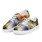 DMV 0109 Floral Women’s lace-up canvas shoes