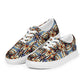 DMV 0104 Conceptual Artsy Women’s lace-up canvas shoes