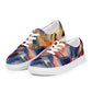 DMV 0308 Abstract Art Women’s lace-up canvas shoes