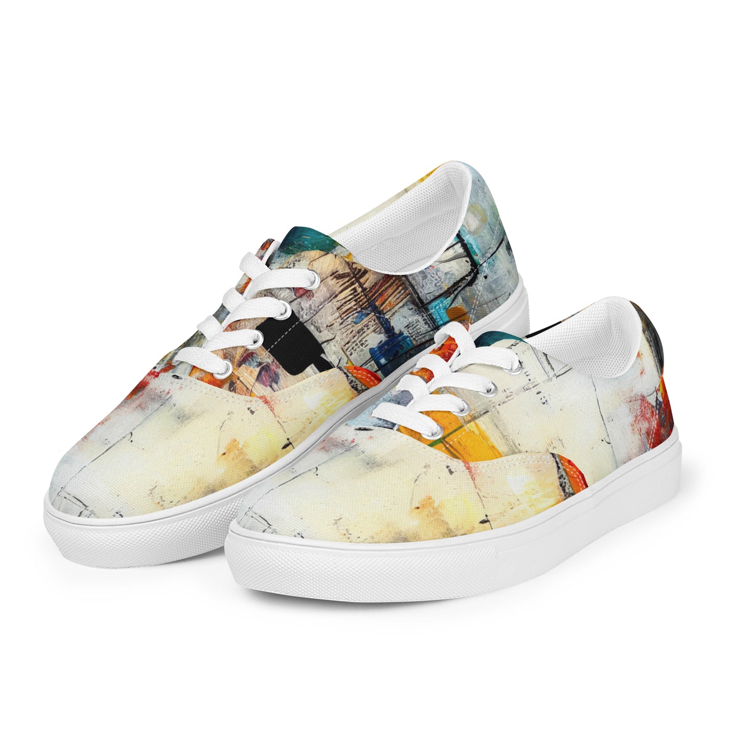 DMV 0263 Avant Garde Women’s lace-up canvas shoes