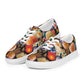 DMV 0302 Floral Women’s lace-up canvas shoes