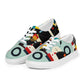 DMV 0152 Retro Art Women’s lace-up canvas shoes