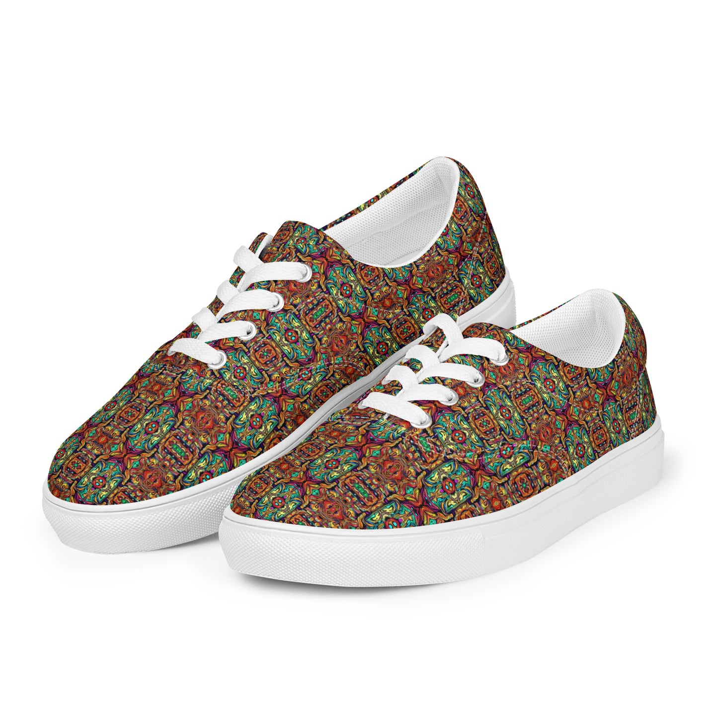 DMV 0200 Psy Artsy Women’s lace-up canvas shoes