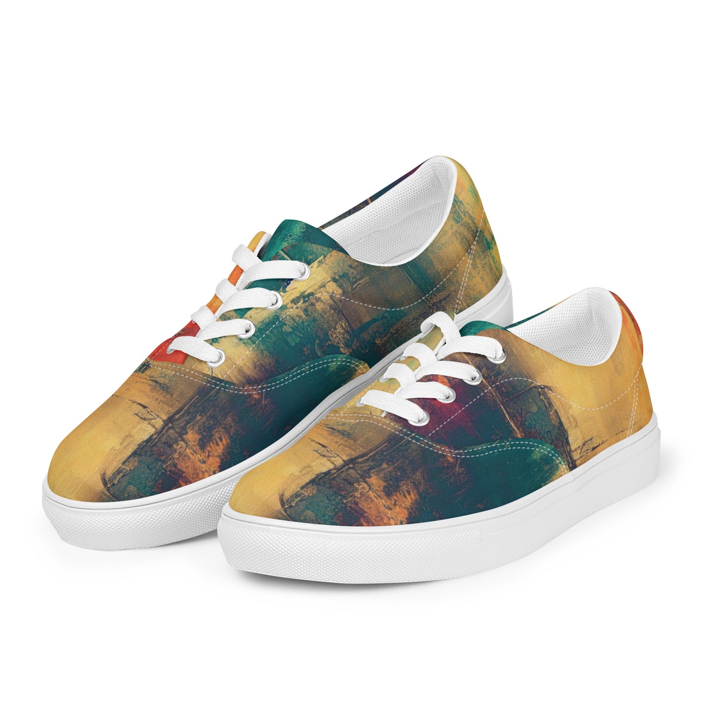 DMV 0169 Avant Garde Women’s lace-up canvas shoes