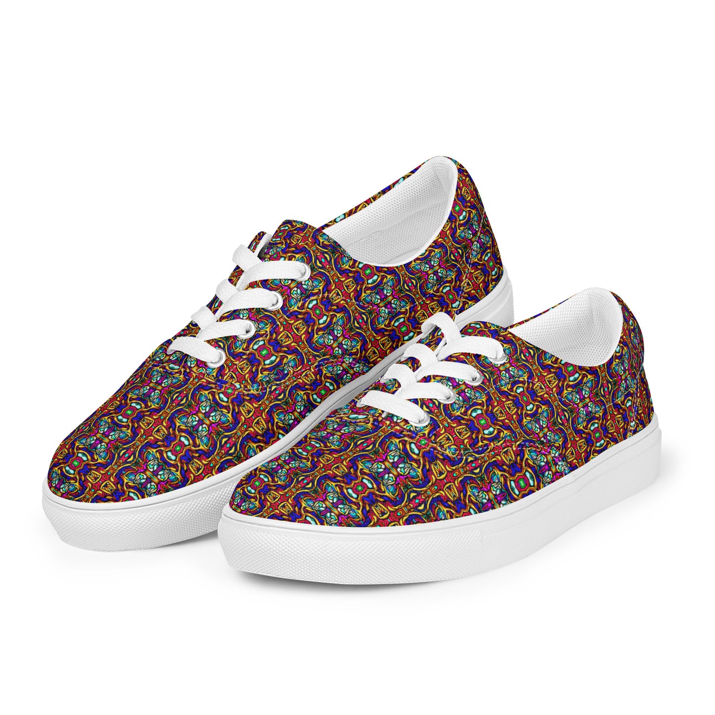 DMV 0190 Psy Artsy Women’s lace-up canvas shoes