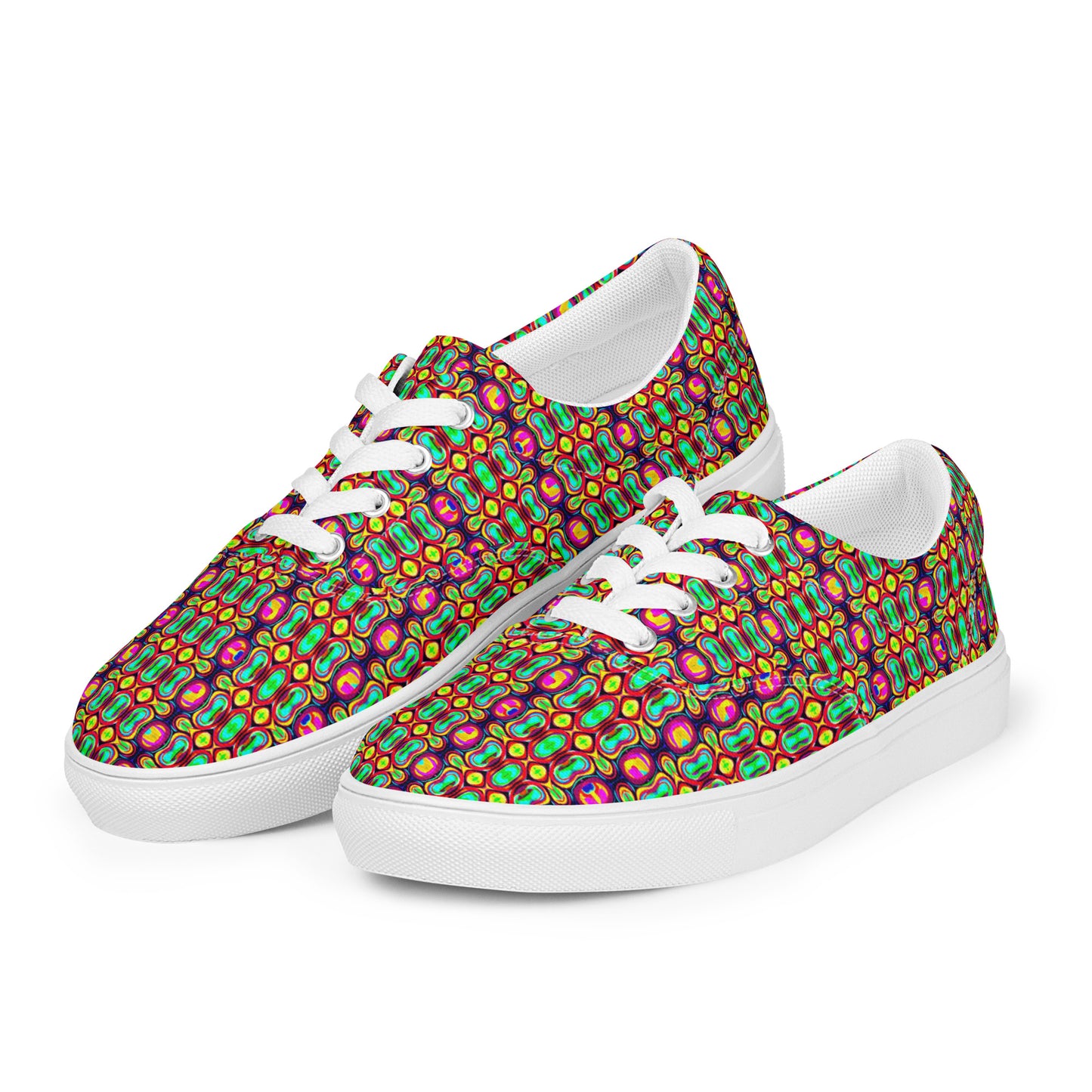 DMV 1343 Psy Artsy Women’s lace-up canvas shoes