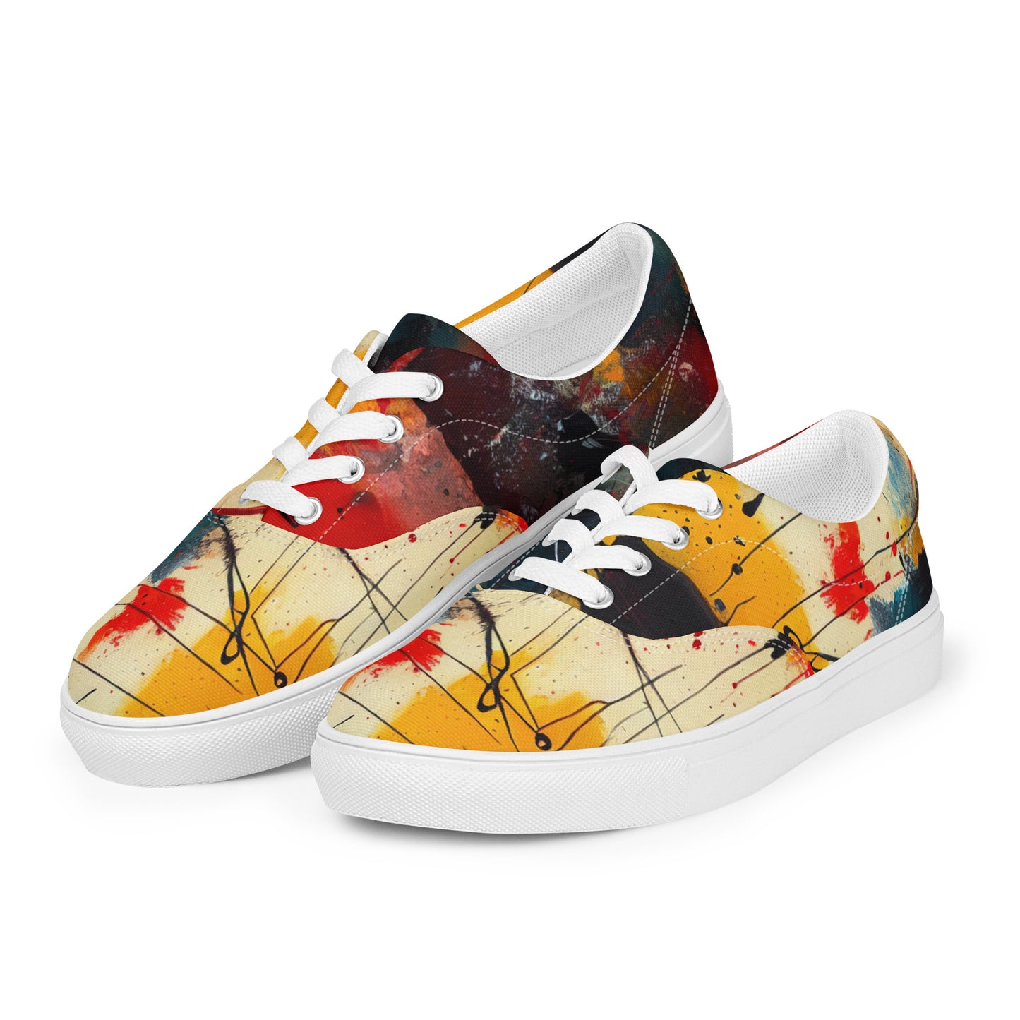 DMV 0922 Avant Garde Women’s lace-up canvas shoes