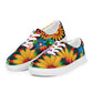 DMV 1980 Floral Women’s lace-up canvas shoes