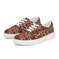 DMV 0208 Chic Boho Women’s lace-up canvas shoes