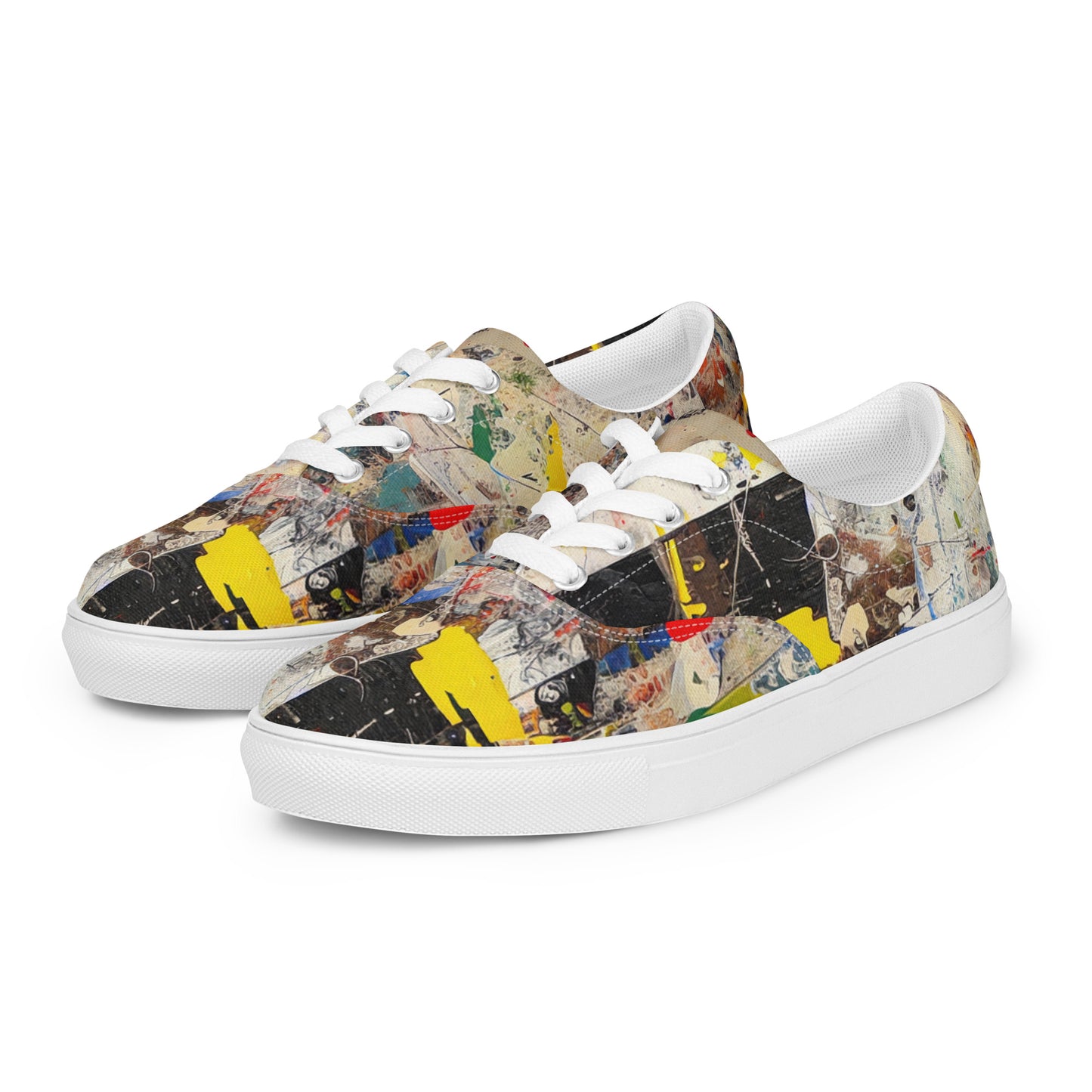 DMV 0100 Avant Garde Women’s lace-up canvas shoes