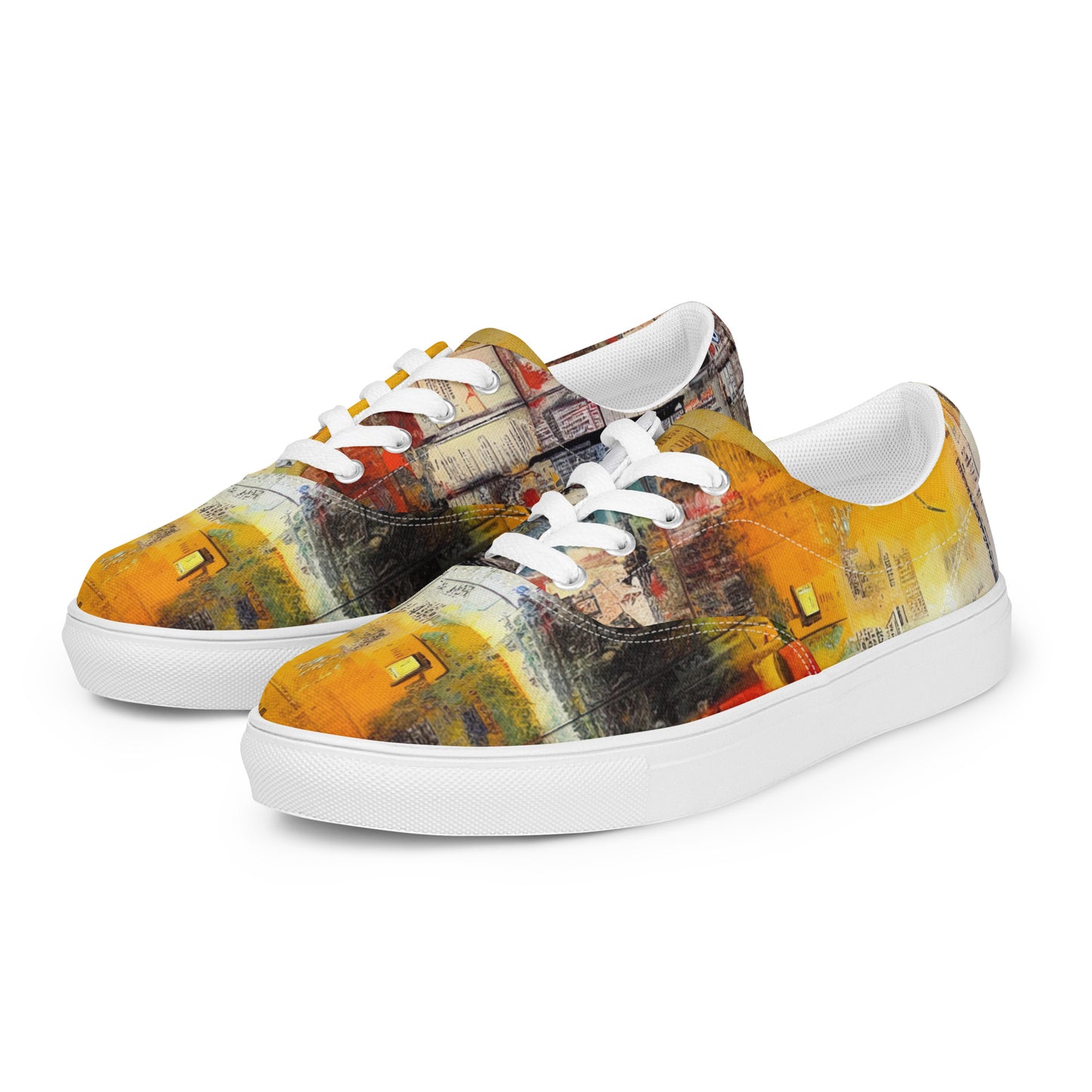 DMV 0189 Avant Garde Women’s lace-up canvas shoes