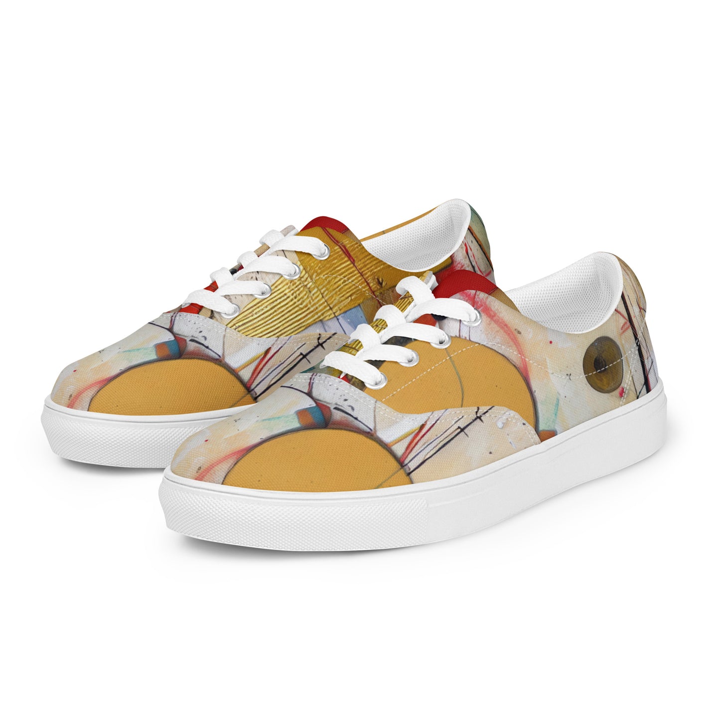 DMV 1400 Avant Garde Women’s lace-up canvas shoes