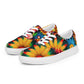 DMV 1980 Floral Women’s lace-up canvas shoes