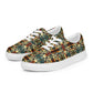 DMV 1052 Conceptual Artsy Women’s lace-up canvas shoes